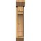 Ekena Millwork Merced Slat Rough Sawn Bracket w/ Offset Brace, Western Red Cedar, 6"W x 18"D x 30"H BKT0604X18X30MRC06RWR - alternate 3